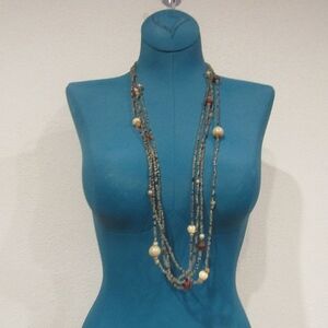 Beaded Necklace EUC